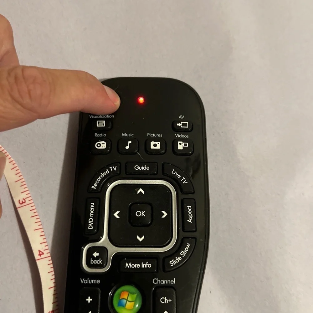 HP TSGH-IR06 Remote Control Touchsmart Windows PC Media Center WORKS Tested